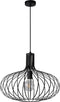 Lucide MANUELA - Hanglamp - Ø 50 cm - 1xE27 - Zwart