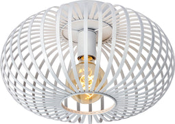 Lucide MANUELA - Plafonnière - Ø 39,5 cm - 1xE27 - Wit