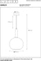 Lucide MARIUS - Hanglamp - Ø 30 cm - 1xE27 - Zwart