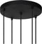 Lucide MARIUS - Hanglamp - Ø 55 cm - 5xE27 - Zwart