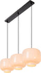 Lucide MEDINE - Hanglamp - 3xE27 - Opaal