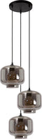 Lucide MEDINE - Hanglamp - Ø 46 cm - 3xE27 - Fumé