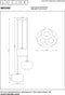 Lucide MEDINE - Hanglamp - Ø 46 cm - 3xE27 - Fumé