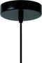 Lucide MESH - Hanglamp - Ø 28 cm - 1xE27 - Zwart