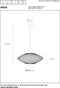 Lucide MESH - Hanglamp - Ø 45 cm - 1xE27 - Mat Goud / Messing