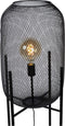 Lucide MESH - Vloerlamp - Ø 35 cm - 1xE27 - Zwart