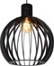 Lucide MIKAELA - Hanglamp - 2xE27 - Zwart