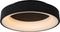 Lucide MIRAGE - Plafonnière - Ø 45 cm - LED Dimb. - 1x33W 2700K - Zwart