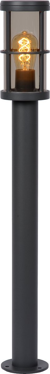 Lucide NAVI - Sokkellamp - Ø 12 cm - 1xE27 - IP54 - Antraciet