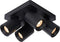 Lucide NIGEL - Plafondspot - LED Dim to warm - GU10 - 4x5W 2200K/3000K - Zwart