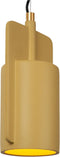 Lucide NINJA - Hanglamp - Ø 11,5 cm - 1xE27 - Geel