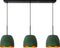 Lucide NOLAN - Hanglamp - 3xE27 - Groen