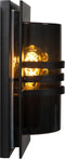 Lucide PRIVAS - Wandlamp Binnen/Buiten - 1xE27 - IP44 - Zwart