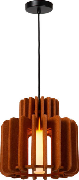 Lucide ROLLO - Hanglamp - 1xE27 - Terracotta