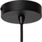 Lucide ROSAS - Hanglamp - Ø 26 cm - 1xE27 - Zwart