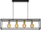 Lucide RUBEN - Hanglamp - 4xE27 - Zwart