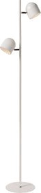 Lucide SKANSKA - Vloerlamp - LED Dimb. - 2x5W 3000K - Wit