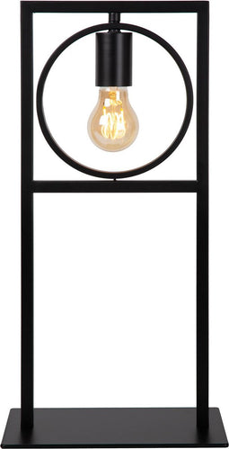 Lucide SUUS - Tafellamp - 1xE27 - Zwart