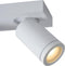 Lucide TAYLOR - Plafondspot Badkamer - LED Dim to warm - GU10 - 3x5W 2200K/3000K - IP44 - Wit