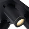 Lucide TAYLOR - Plafondspot Badkamer - LED Dim to warm - GU10 - 4x5W 2200K/3000K - IP44 - Zwart