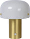 Lucide TIMON - Tafellamp - 1xE14 - 3 StepDim - Mat Goud / Messing