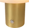 Lucide TIMON - Tafellamp - 1xE14 - 3 StepDim - Mat Goud / Messing