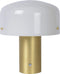 Lucide TIMON - Tafellamp - 1xE27 - 3 StepDim - Mat Goud / Messing