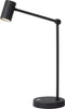 Lucide TIPIK - Oplaadbare Bureaulamp - Accu/Batterij - LED 3 StepDim - 1x3W 2700K - Zwart