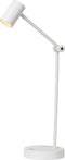 Lucide TIPIK - Oplaadbare Tafellamp - Accu/Batterij - LED 3 StepDim - 1x3W 2700K - Wit