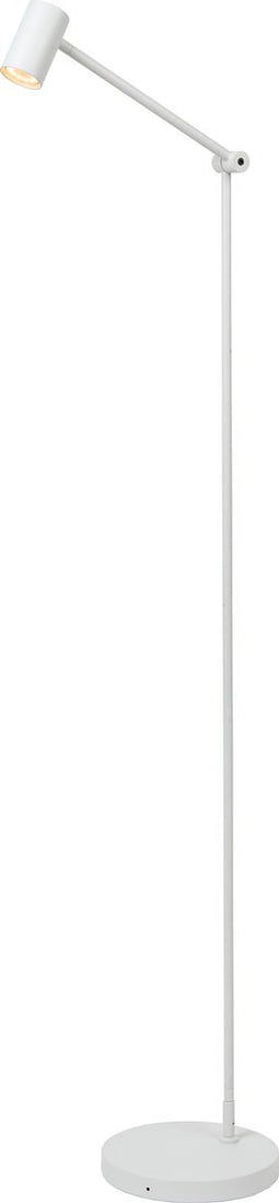 Lucide TIPIK - Oplaadbare Vloerlamp - Accu/Batterij - LED 3 StepDim - 1x3W 2700K - Wit
