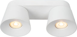 Lucide TRIGONO - Plafondspot - 2xGU10 - Wit