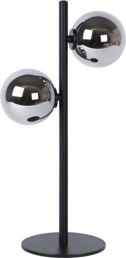 Lucide TYCHO - Tafellamp - 2xG9 - Zwart