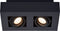 Lucide XIRAX - Plafondspot - LED Dim to warm - GU10 - 2x5W 2200K/3000K - Zwart