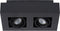 Lucide XIRAX - Plafondspot - LED Dim to warm - GU10 - 2x5W 2200K/3000K - Zwart