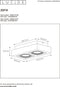 Lucide ZEFIX - Plafondspot - LED Dim to warm - GU10 (ES111) - 2x12W 2200K/3000K - Zwart
