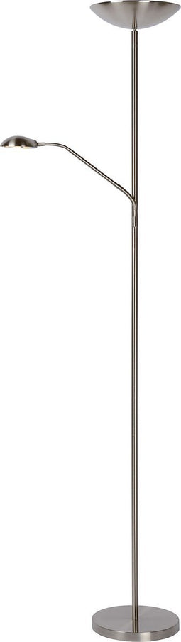 Lucide ZENITH - Leeslamp - LED Dimb. - 3000K - Mat chroom