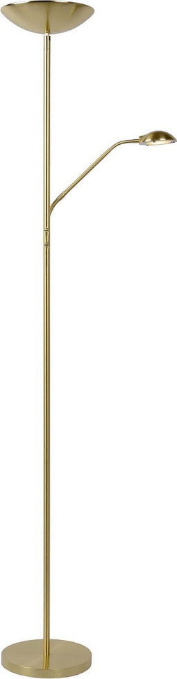 Lucide ZENITH - Leeslamp - LED Dimb. - 3000K - Mat Goud / Messing