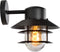 Lucide ZICO - Wandlamp Binnen/Buiten - 1xE27 - IP44 - Zwart