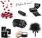 Lucky Love Dice - Black