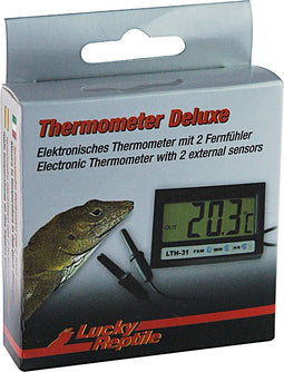 Lucky Reptile Thermometer Deluxe Digitaal - 9 x 7,5 x 2,2 cm