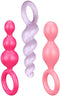 Satisfyer Plugs gemaakt van siliconen, 13,5 - 14 cm, 3 delen