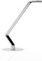 LUCTRA® Table Radial Base LED-bureaulamp - biologisch effectief licht - dimbaar - wit aluminium