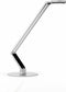 LUCTRA® Table Radial Base LED-bureaulamp - biologisch effectief licht - dimbaar - wit aluminium