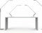 LUCTRA® Table Radial Base LED-bureaulamp - biologisch effectief licht - dimbaar - wit aluminium