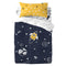 Dekbedovertrek set HappyFriday Mr Fox Starspace Multicolour Wieg voor baby's 2 Onderdelen
