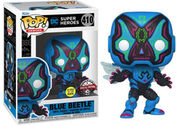 Funko Pop! - DC Comics - Blue Beetle Dia de los Muertos Glow in the Dark