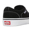 VANS MN Asher - Lage sneakers - Slip-On - Black/White (2023) - Maat 43
