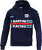 Sparco Hoodie Martini Racing Replica | marineblauw / m | Hoodie | 01279MRBM2M