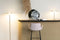 Zuiver Brit Counter Barkruk - Roze - Velvet - Set van 2