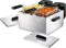 Princess 183123 - Dubbele Frituurpan - 2 x 3 liter - Koude Zone - 3600W - 2x regelbare thermostaat - RVS